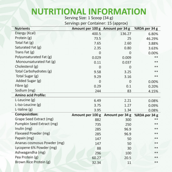 Plant-Based Protein Powder Combo 